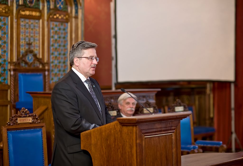 PREZYDENT BRONISŁAW KOMOROWSKI GOŚCIEM SKOZK